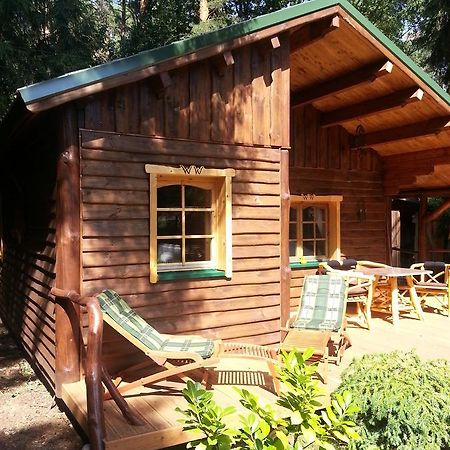 Holzhaus Waldwichtel Am Wald Und See Нойруппин Экстерьер фото